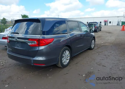 2018 Honda Odyssey Lx из США, поврежденный, VIN 5FNRL6H29JB040829